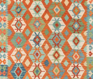 52285_BTR043A-Contemporary_Afghan_Maimana_Reserve_Kilim_Reversible_Wool_Rug-7'0''x9'7''-Afghanistan-1-Center