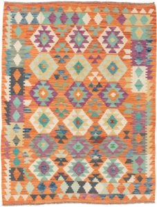 Maimana Kilim Afghan Handwoven Rug