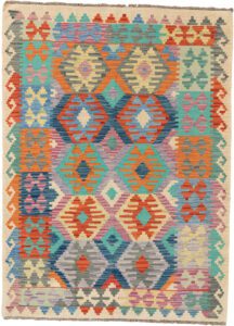 Maimana Kilim Afghan Handwoven Rug