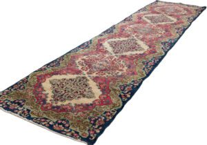 Antique Lavar Kerman Handwoven rug