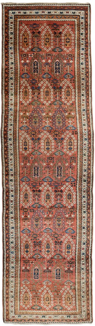 Antique Persian Bakshaish Rug