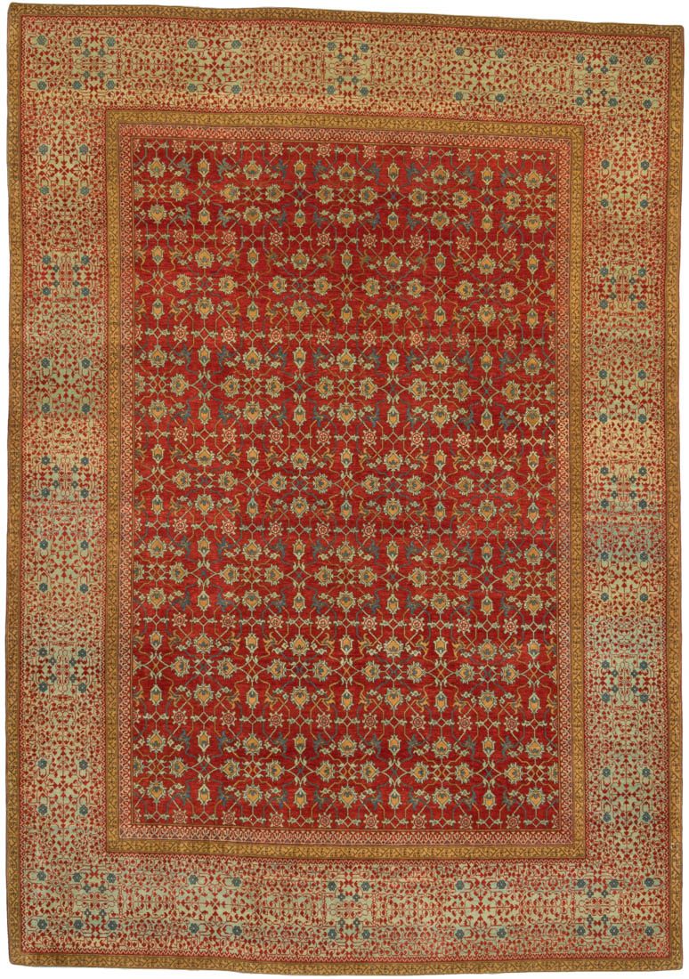 Turkish Mamluk Handwoven Rug