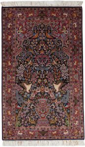 Isfahan Prayer Super Fine Handwoven Rug