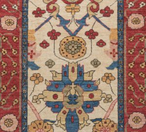 36532-Sultanabad_Luxe_Tribal_Handwoven_Rug-3'5''x5'2''-Afghanistan-1-Center