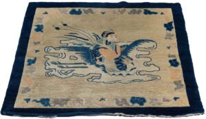 Antique Peking Pictorial Handwoven Rug