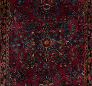 37880_ESTIRN1-Antique_Persian_Sarouk_Handwoven_Rug-2'4''x4'0''-Persia-1-Center