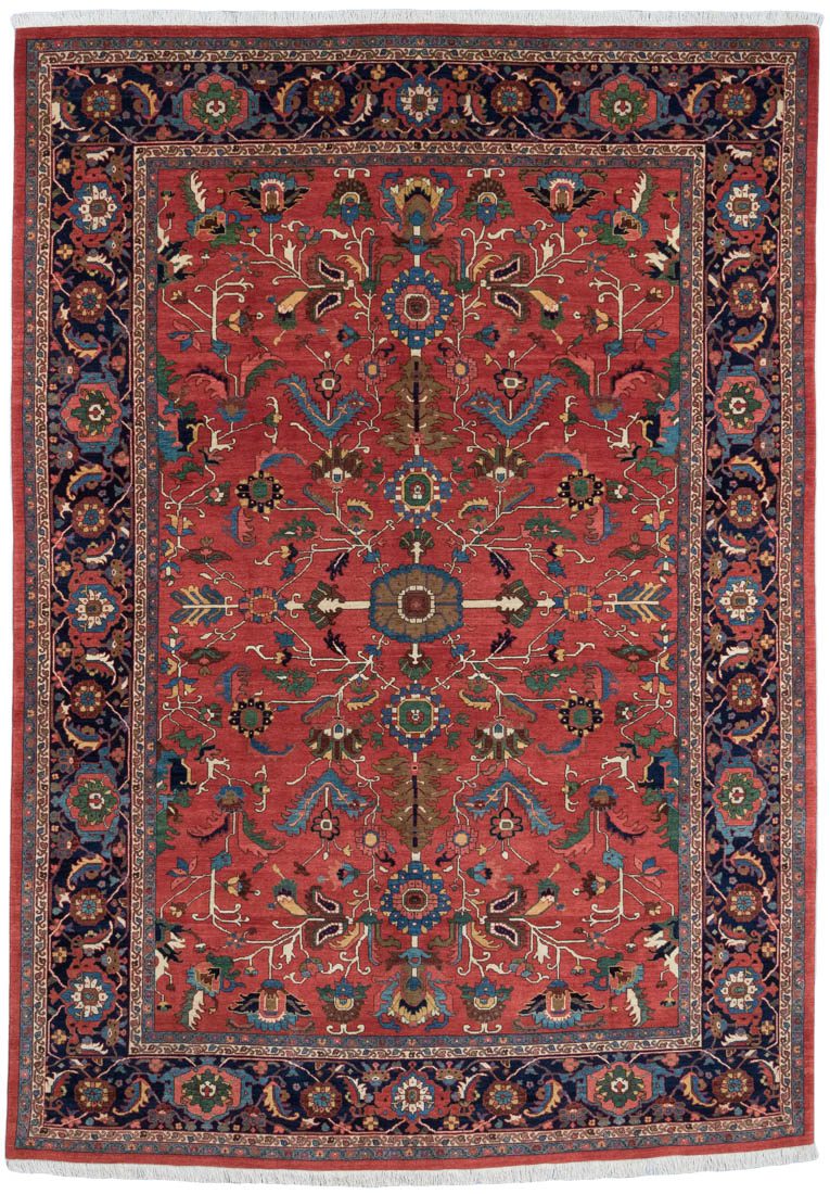 Persian Heriz Handwoven Village Rug