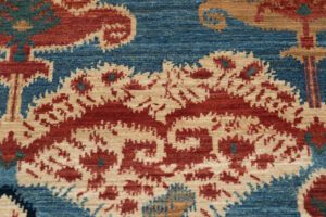 38735-Ikat_Fine_Handwoven_Textile_Rug-2'9''x3'11''-Afghanistan-5