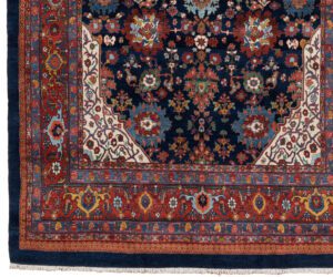 53508_NVA004A-Persian_Bidjar_Halvai_Village_Handwoven_Rug-5'10''x9'6''-Iran-1-Border