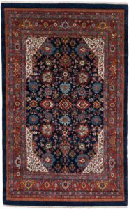 Persian Bidjar Halvai Handwoven Rug