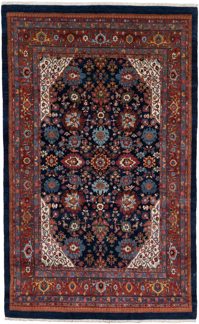 Persian Bidjar Halvai Handwoven Rug