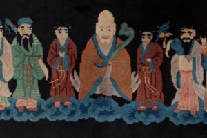 22206-Antique_Chinese_Immortal_Gods_Rug-2'0''x5'0''-China-11