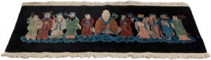 22206-Antique_Chinese_Immortal_Gods_Rug-2'0''x5'0''-China-2