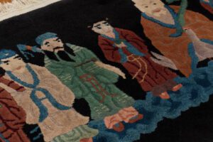 22206-Antique_Chinese_Immortal_Gods_Rug-2'0''x5'0''-China-7