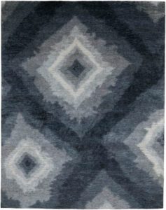 Ultimate Modern Silk and Wool Rug