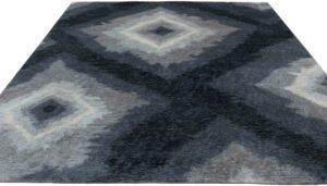 Ultimate Modern Silk and Wool Rug