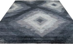 Ultimate Modern Silk and Wool Rug