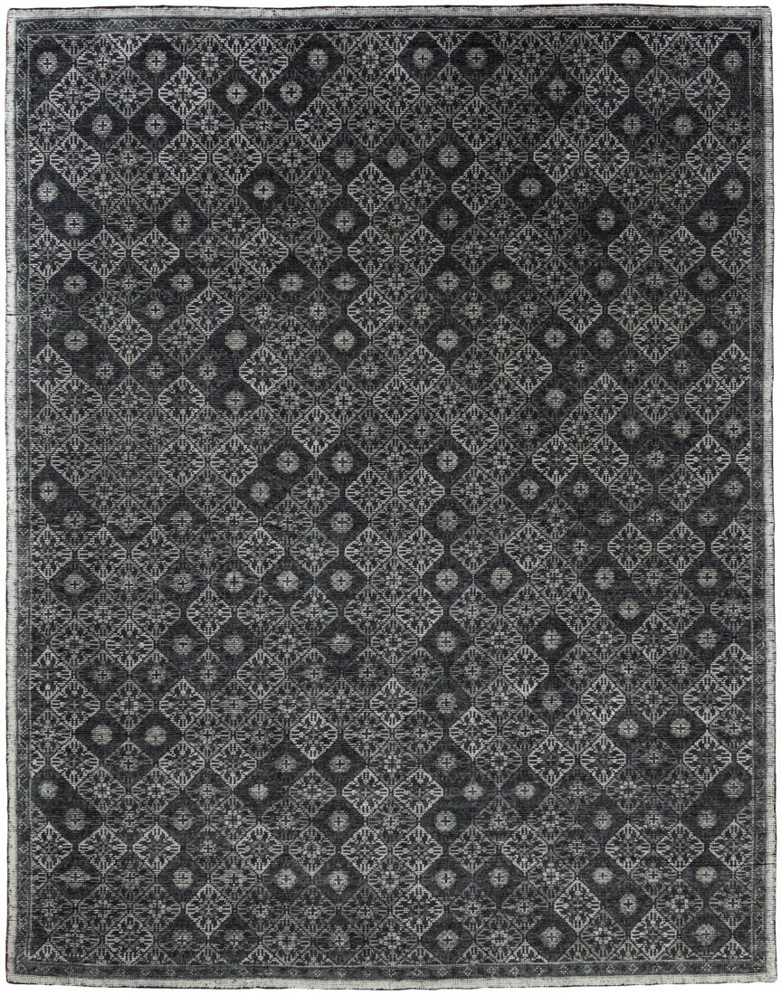 Essential Wool Stone Washed contemporary wool rug