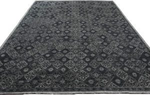 Essential Wool Stone Washed contemporary wool rug