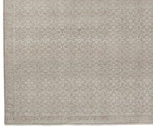 50239_LOR151A-Turkish_Knot_Filigree_Silver-Taupe_Camel_Handwoven_Transitional_Rug-8'0''x9'11''-India-1-Border