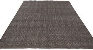 Transitional Handwoven Wool Rug