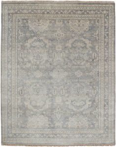 Transitional Handwoven Wool Rug