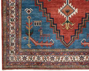 53545_BTR002A-Serapi_Handwoven_Tribal_Rug-9'1''x12'0''-Afghanistan-1-Border