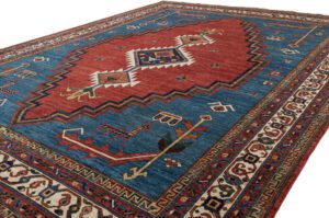 Afghan Serapi Handwoven Tribal Rug