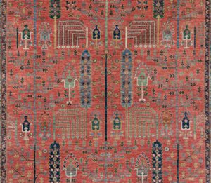 53546_BTR002A-Bakshaish_Willow_Handwoven_Tribal_Rug-8'0''x9'10''-Afghanistan-1-Center