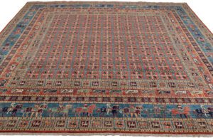 Afghan Pazyryk Handwoven Tribal Rug