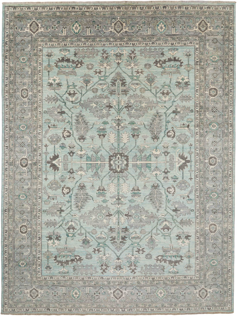 Afghan Serapi Handwoven Tribal Transitional Rug