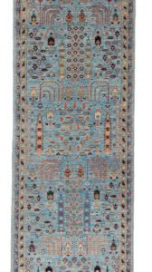 53555_BTR013A-Bakshaish_Willow_Fine_Handwoven_Tribal_Rug-2'8''x14'11''-Afghanistan-1-Center