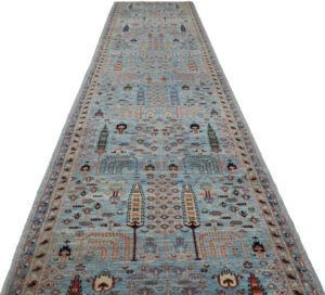 Afghan Bakshaish Willow Handwoven Transitional Rug