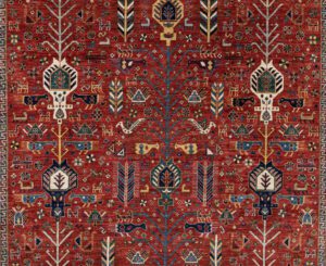 53559_BTR003A-Qashqai_Fine_Handwoven_Tribal_Rug-9'1''x11'8''-Afghanistan-1-Center