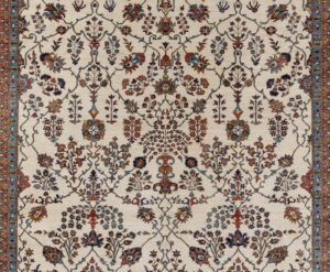 53560_BTR014A-Tabriz_Super_Fine_Handwoven_Tribal_Rug-8'4''x9'10''-Afghanistan-1-Center