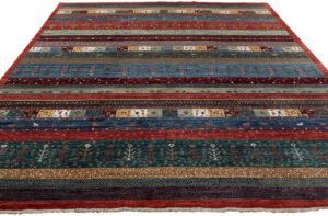 Afghan Gabbeh Contemporary Handwoven Tribal Rug