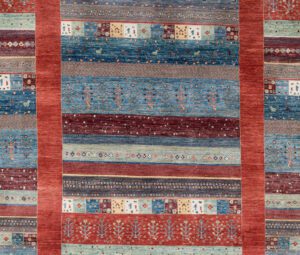 53564_BTR003A-Gabbeh_Contemporary_Fine_Handwoven_Tribal_Rug-8'11''x11'10''-Afghanistan-1-Center