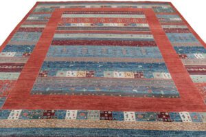 Afghan Gabbeh Contemporary Handwoven Tribal Rug