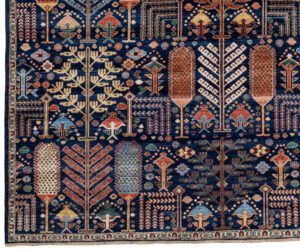 52063_BTR004A-Bakshaish_Handwoven_Tribal_Rug-8'2''x10'2''-Afghanistan-1-Border