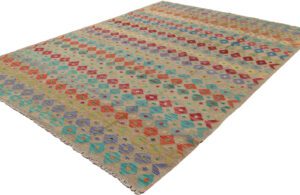 Afghan Maimana Kilim Handwoven Rug