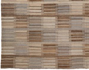 53569_BTR099A-Fine_Mid_Century_Modern_Style_Handwoven_Kilim_Rug-9'9''x13'10''-Afghanistan-1-Border