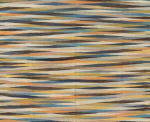 53571_BTR099A-Fine_Mid_Century_Modern_Style_Handwoven_Kilim_Rug-8'10''x12'2''-Afghanistan-1-Center