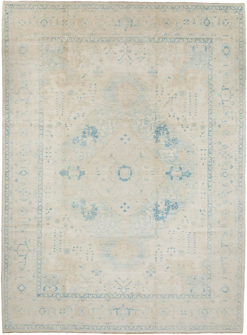 Afghan Bakshaish Transitional Handwoven Tribal Rug