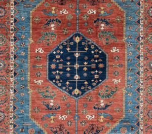 53573_BTR002A-Bakshaish_Handwoven_Tribal_Rug-8'1''x12'11''-Afghanistan-1-Center