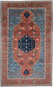 Afghan Bakshaish Handwoven Tribal Rug