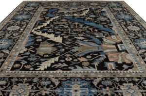 Afghan Heriz Wageriegh Transitional Handwoven Tribal Rug