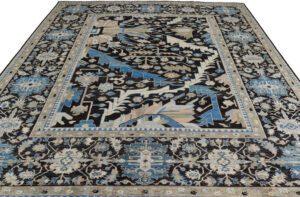 Afghan Heriz Wageriegh Transitional Handwoven Tribal Rug