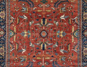 53575_BTR002A-Serapi_Handwoven_Tribal_Rug-9'11''x13'9''-Afghanistan-1-Center