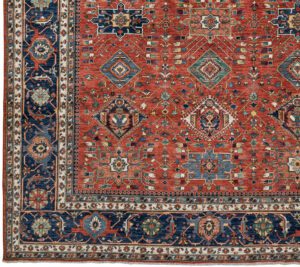 53576_BTR002A-Karaja_Handwoven_Tribal_Rug-10'0''x15'7''-Afghanistan-1-Border