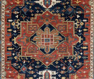 53577_BTR002A-Heriz_Handwoven_Tribal_Rug-8'11''x11'8''-Afghanistan-1-Center